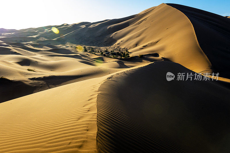 Erg Chebbi沙丘，摩洛哥，北非